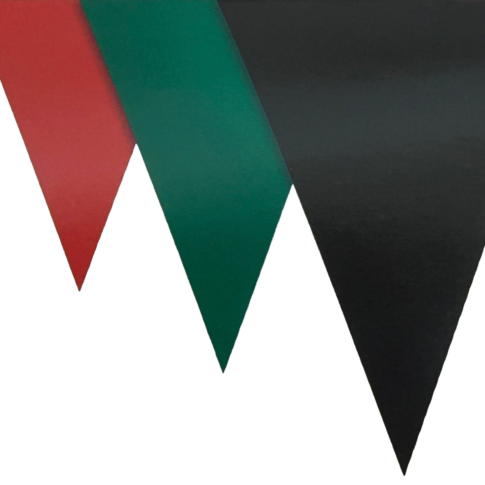 Vlaggenlijn Nijmegen ❤️💚🖤 - rood-groen-zwart