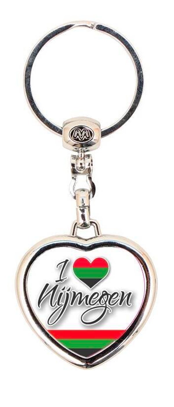 I love Nijmegen - sleutelhanger hart