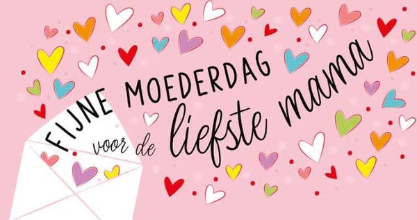 Fijne moederdag voor de liefste mama - wenskaart moederdag