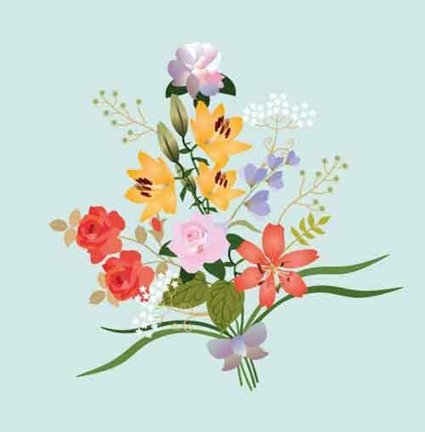 Bloemen - condoleancekaart