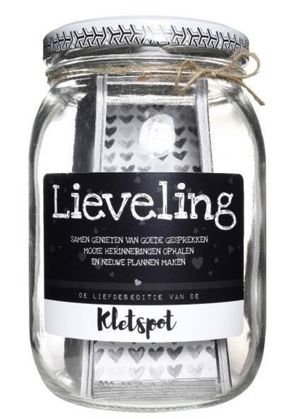 Lieveling - kletspot