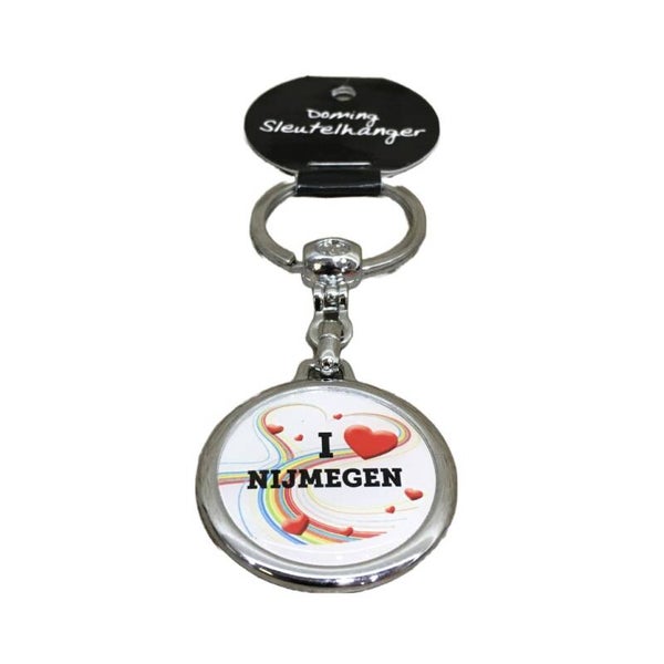 I love Nijmegen - sleutelhanger rond