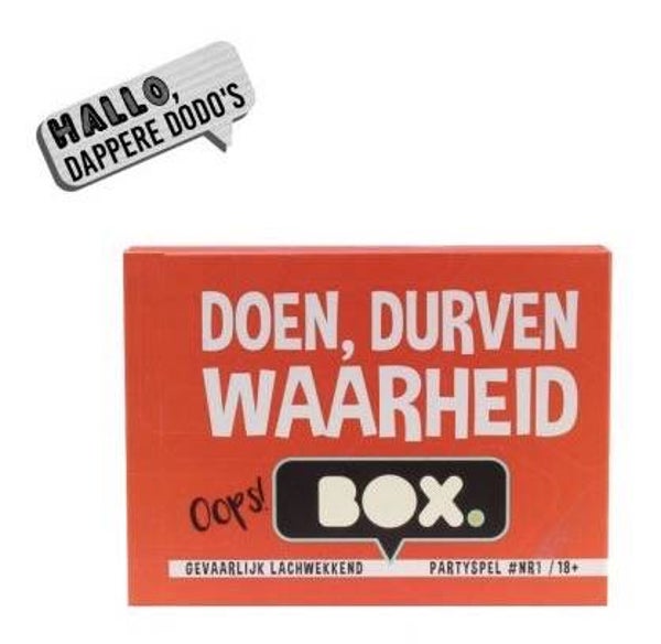 Doen durven waarheid box