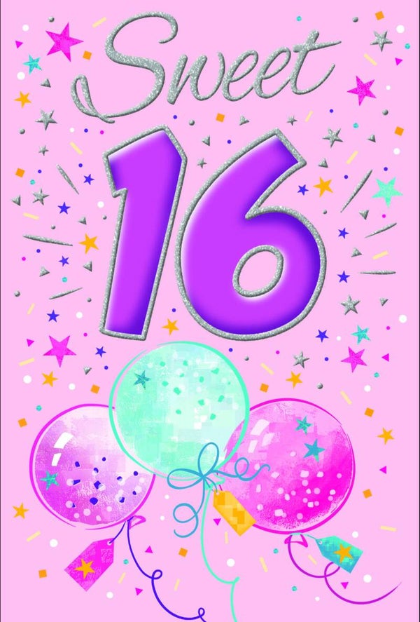 16 Jaar - wenskaart that funny age