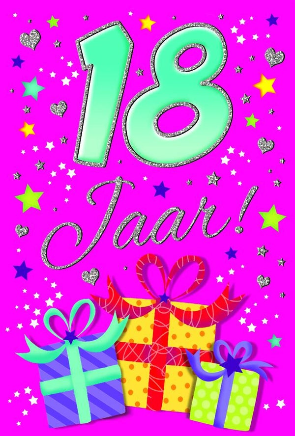 18 Jaar - wenskaart that funny age