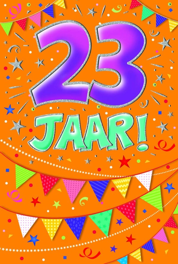 23 Jaar - wenskaart that funny age
