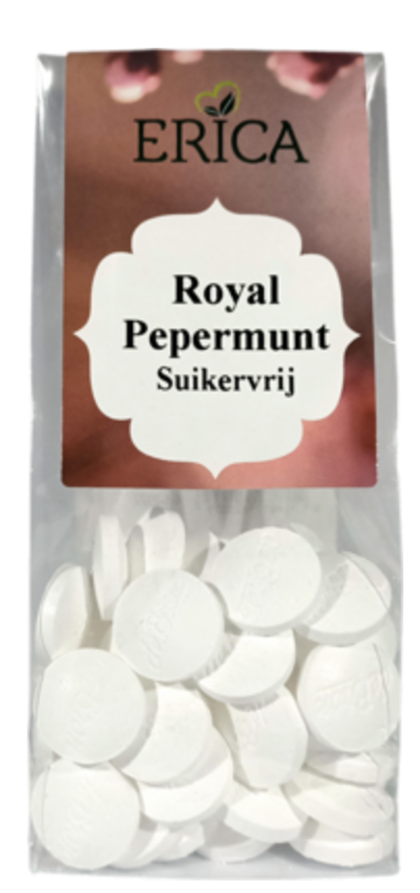 ERICA royal pepermunt (suikervrij) 150 G