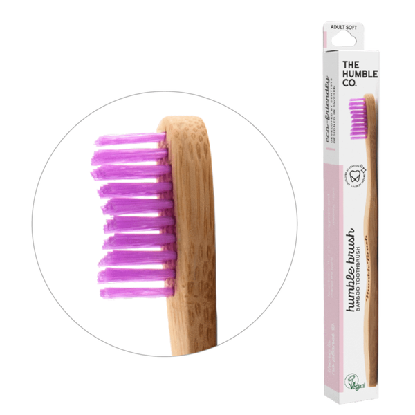 HUMBLE BRUSH adult soft Paars