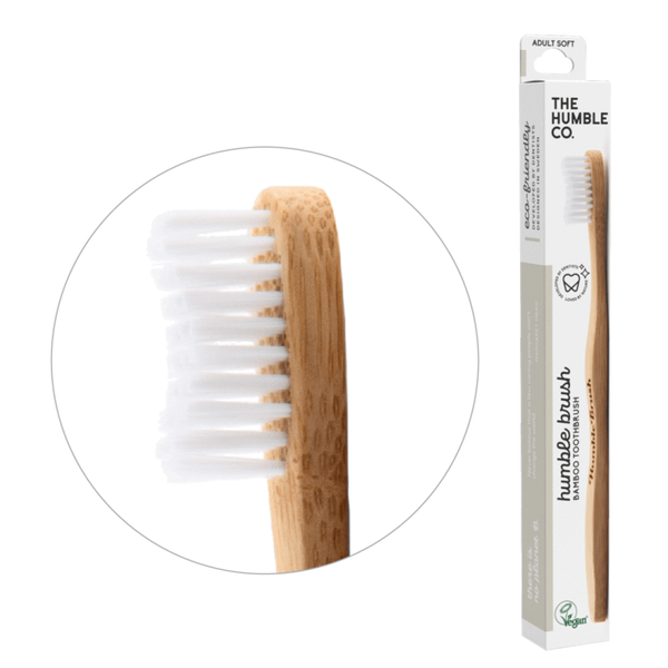 HUMBLE BRUSH adult soft Wit