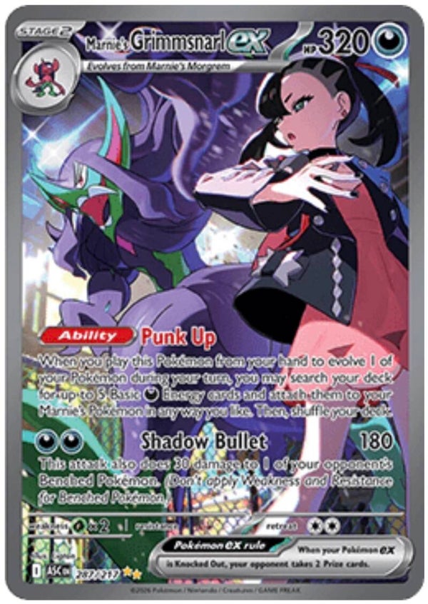 Marnie’s Grimmsnarl ex