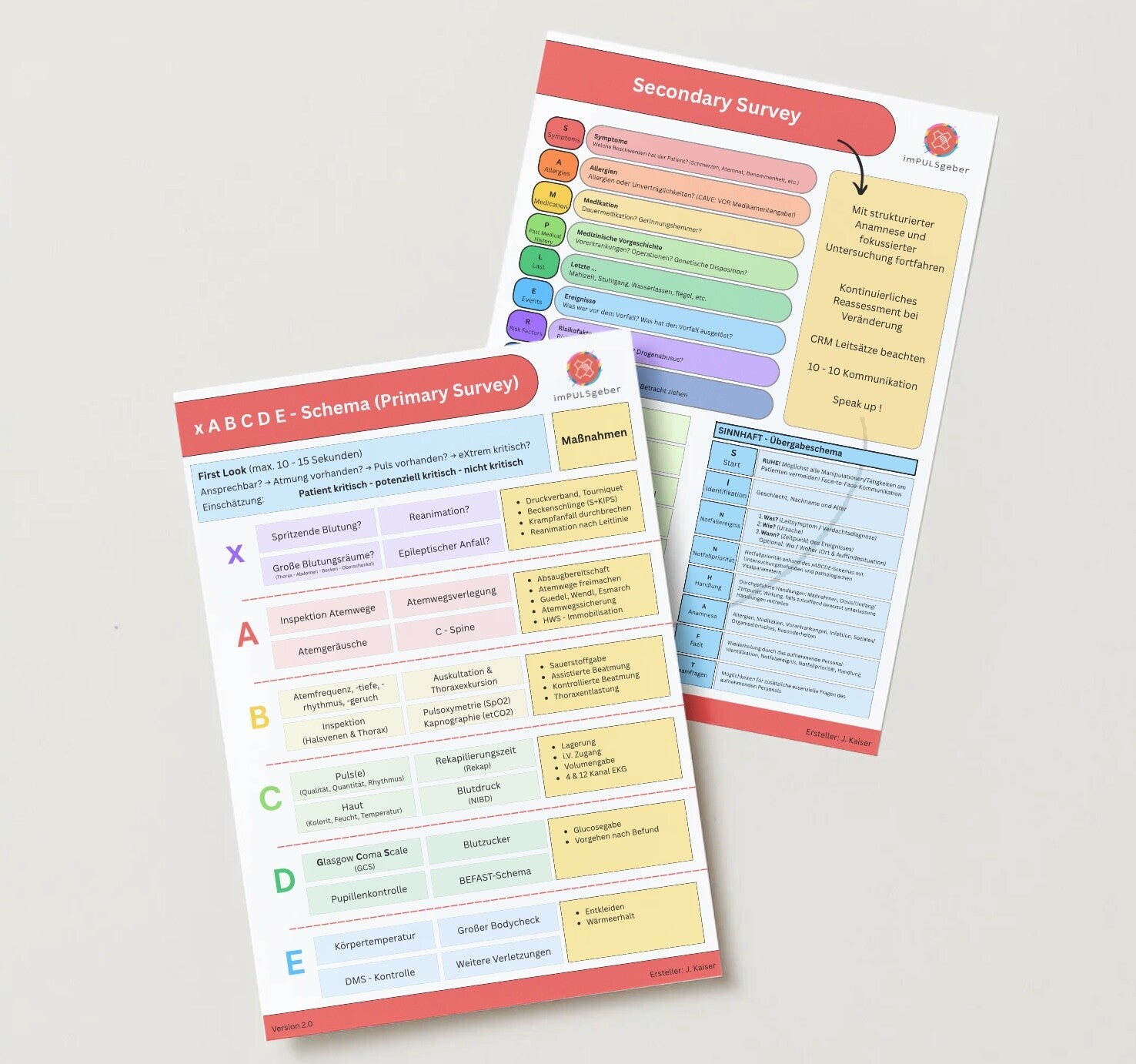 Taschenkarte xABCDE (DRUCKFEHLER)