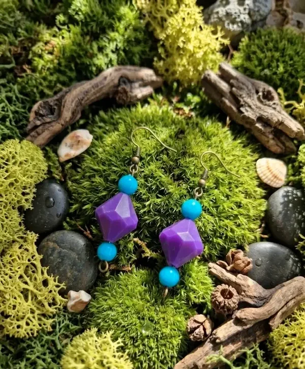 Boucles d'oreilles "Géométrie Pop"