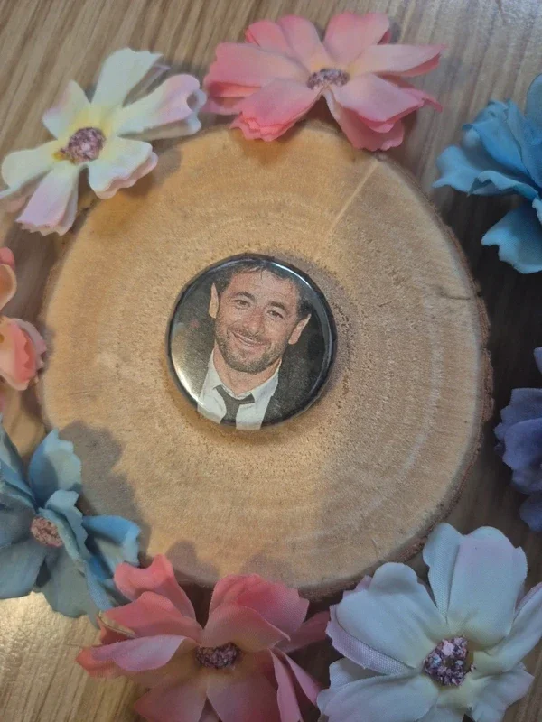 Badge broche "Patrick Bruel"
