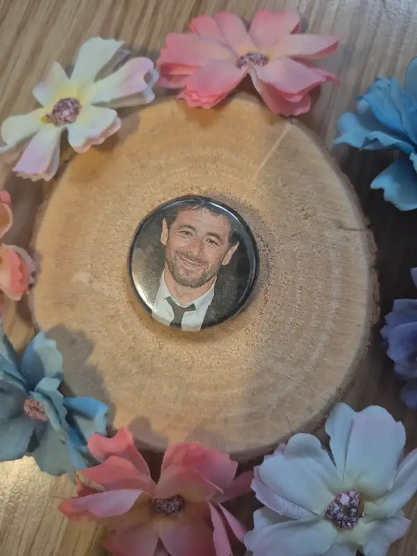 Badge broche "Patrick Bruel"