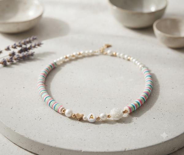 Collier "Printemps Pastel"