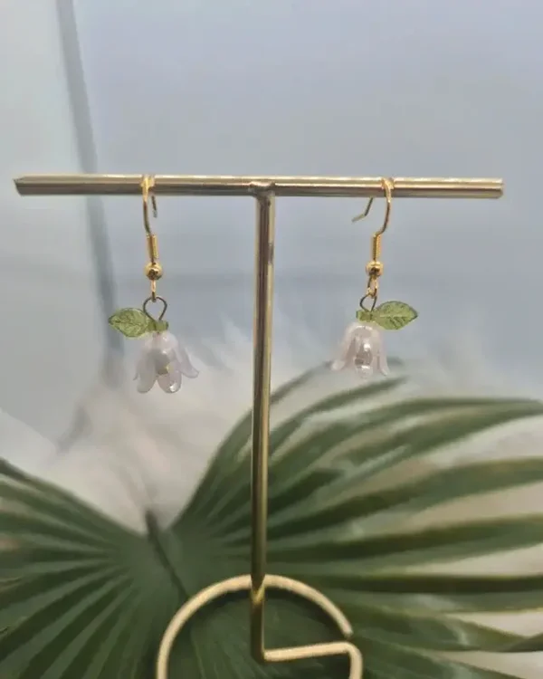 Boucles d'oreilles fleurs