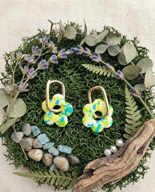 Créoles "Printemps Pop"