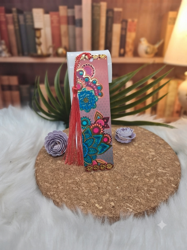 Marque-Pages "Mandala Fleuri"
