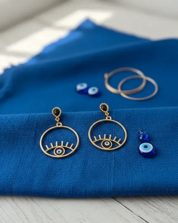 Boucles d'oreilles "Regard Mystique"