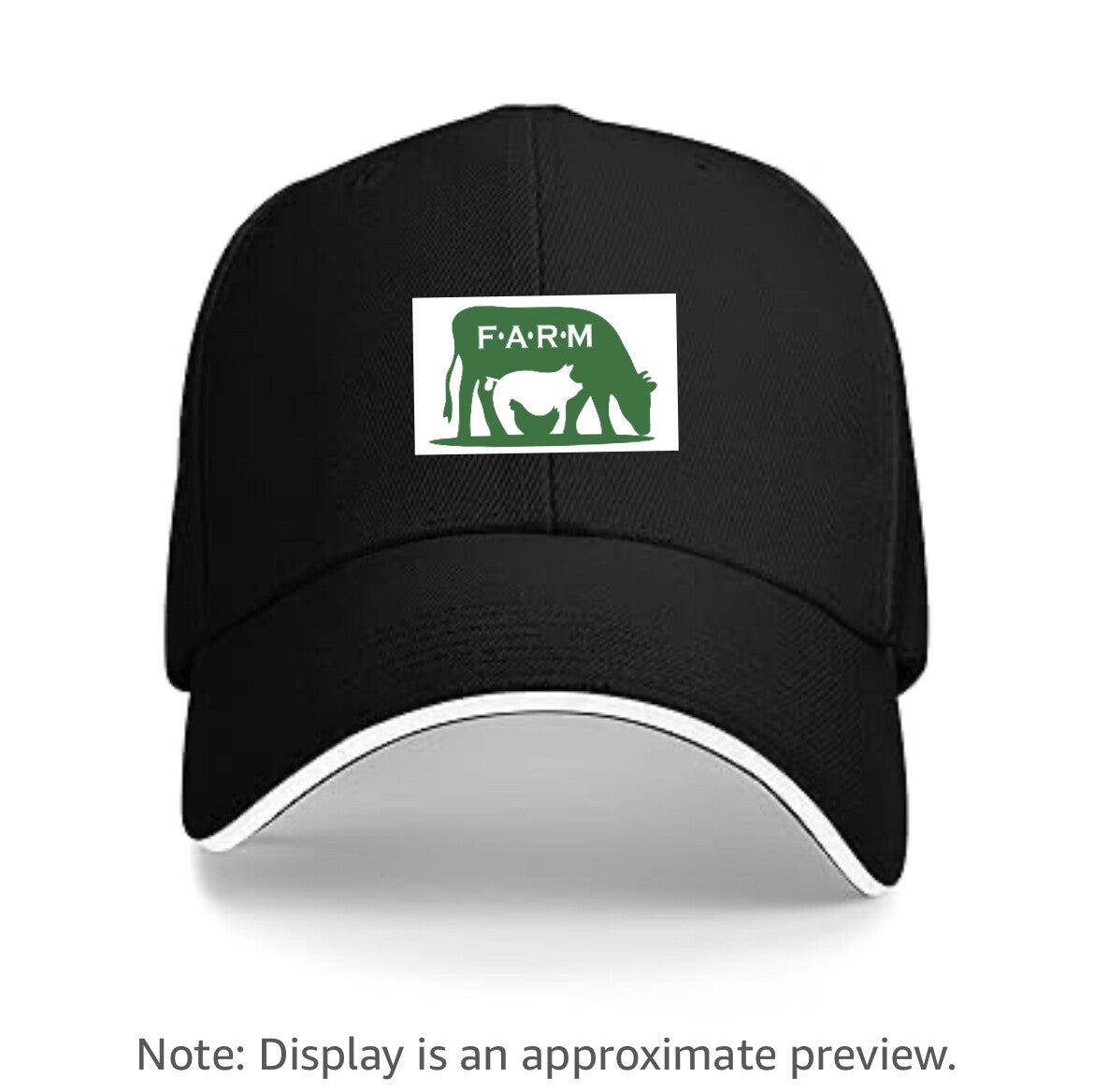 F•A•R•M logo Snap bk baseball cap