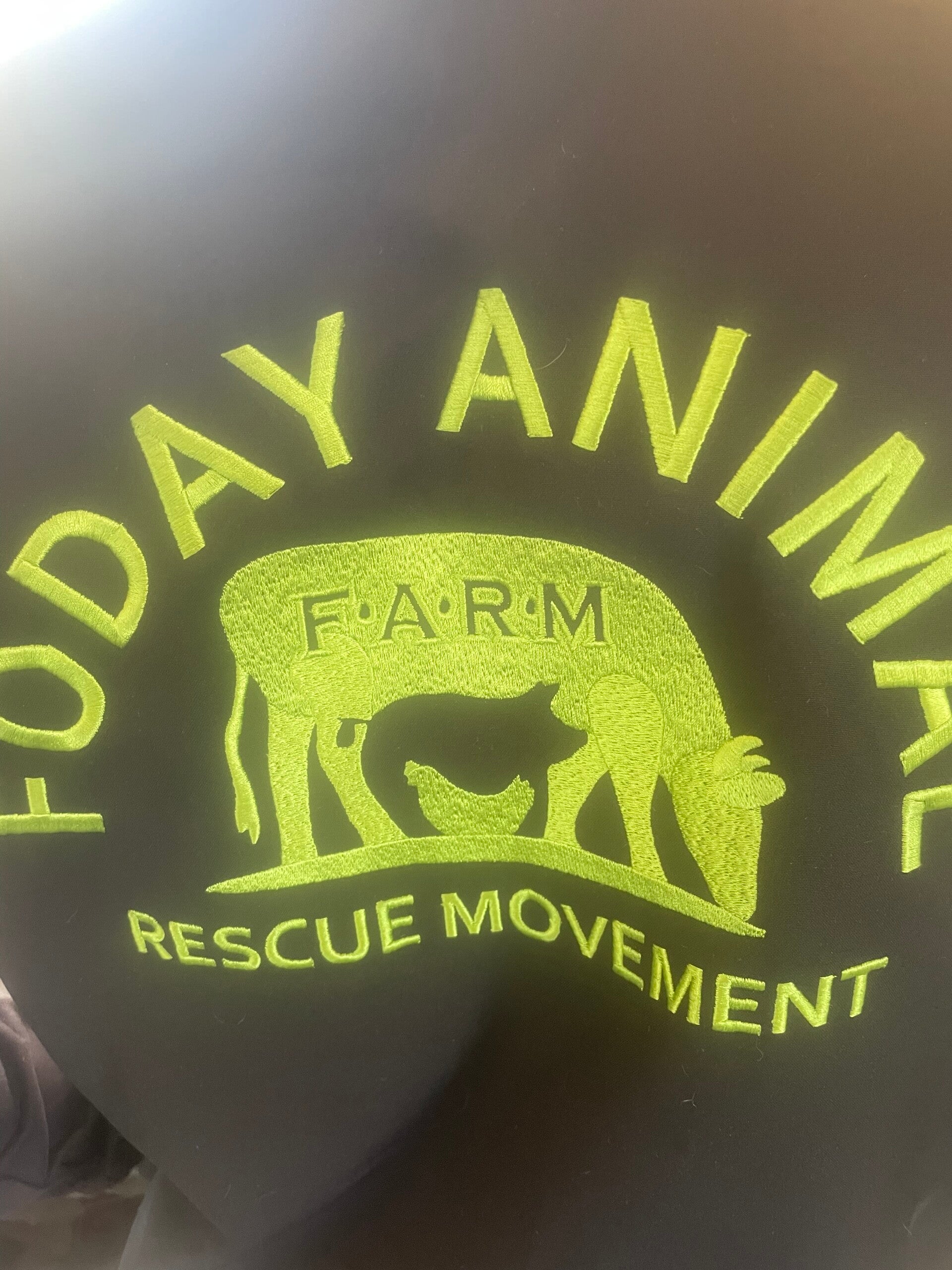 F•A•R•M embroidered   hoodie