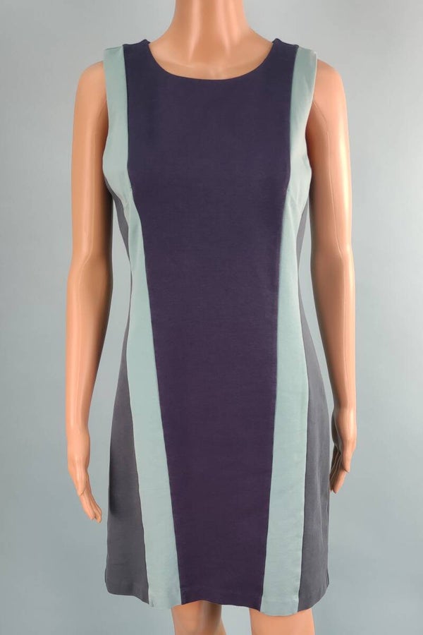 Boden Kleid ärmellos dunkelblau/türkis Gr. S (36)