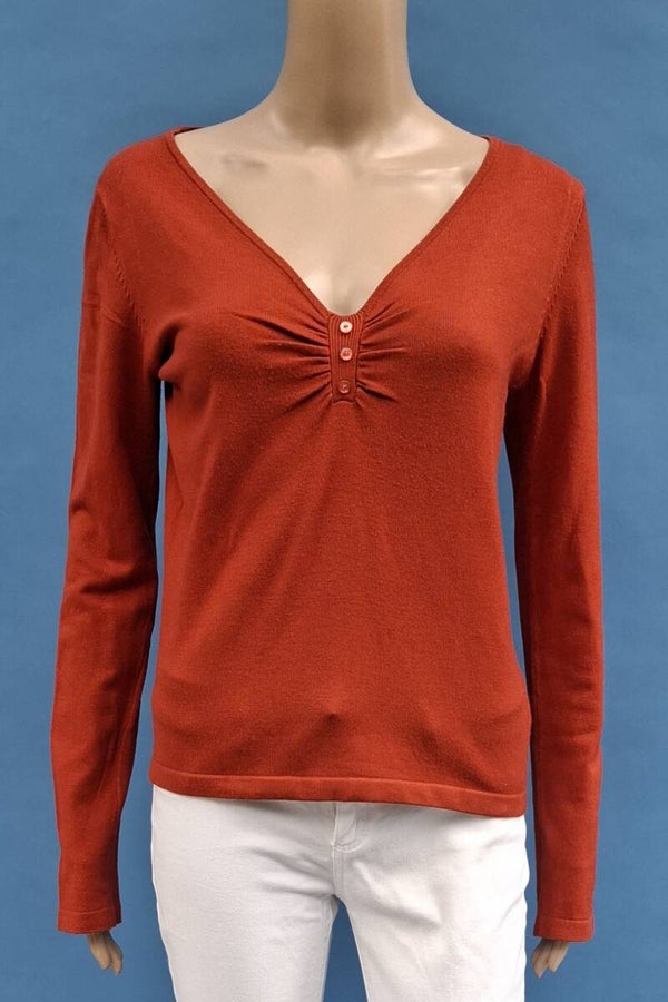 Encuentro Pullover teracotta Gr. M (38)