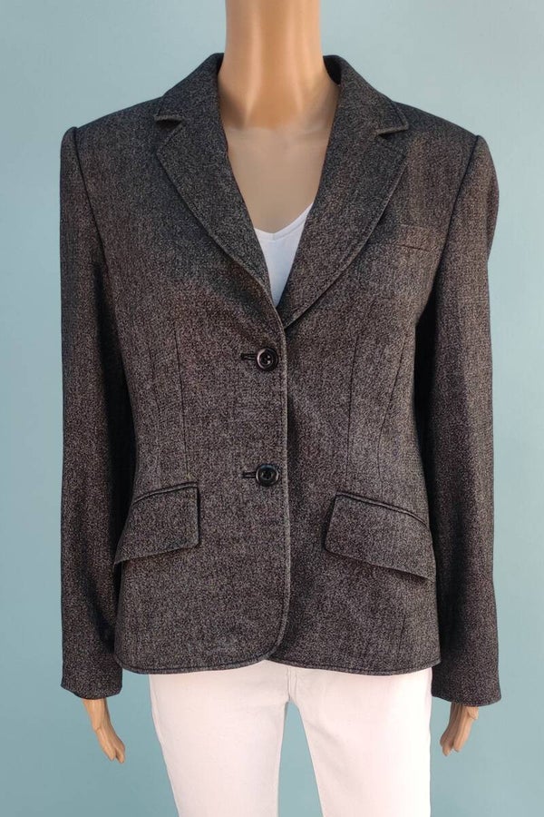 Betty Barclay Blazer schwarz/weiß Gr. M (38)