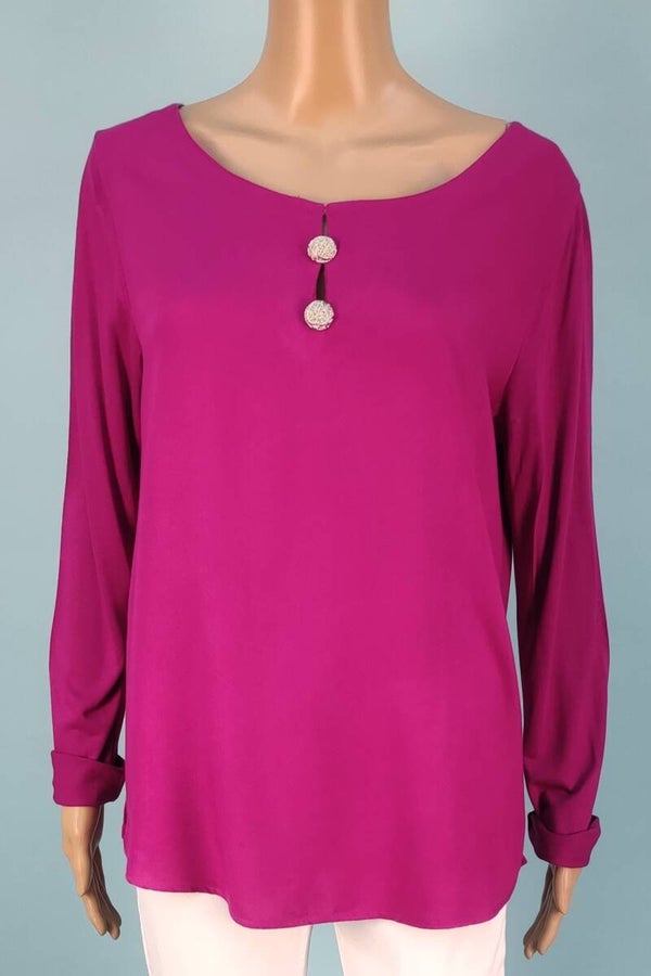 Cecil Bluse langarm pink Gr. M (38)
