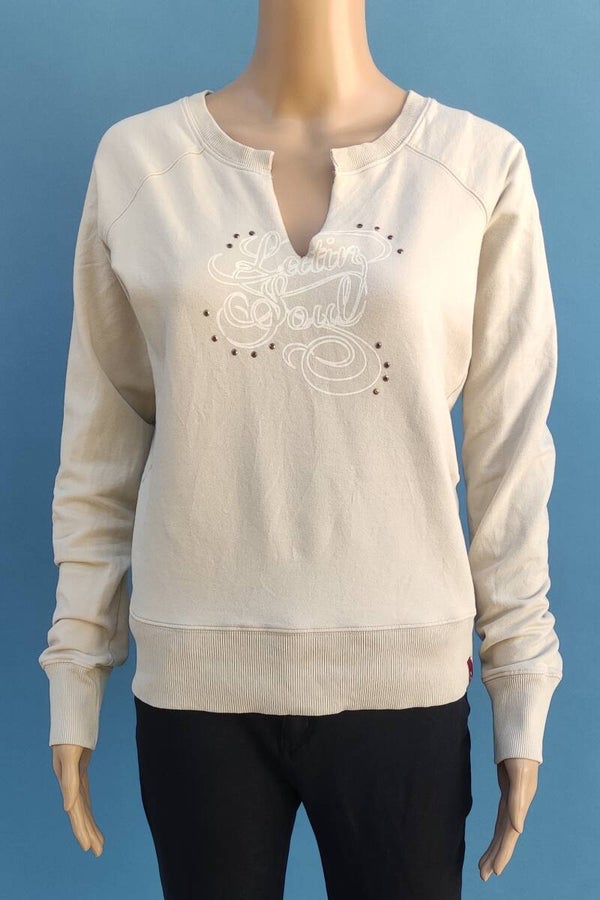 Mexx Pullover beige Gr. S (36)