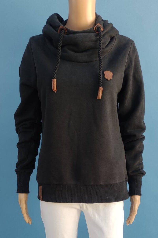 Naketano - Hoodie Kapuzenpullover schwarz Gr. L (40)