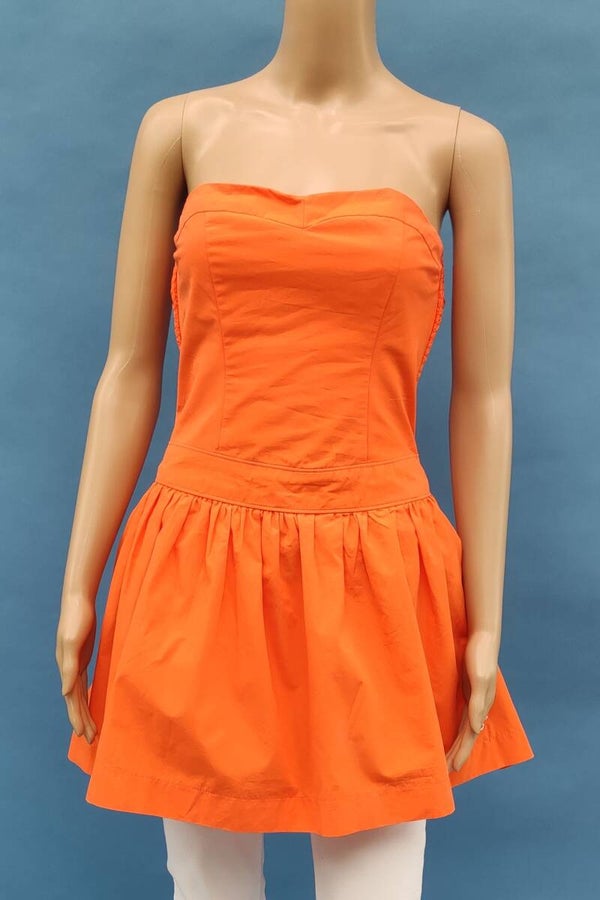 Hollister Minikleid orange Gr. S (36)
