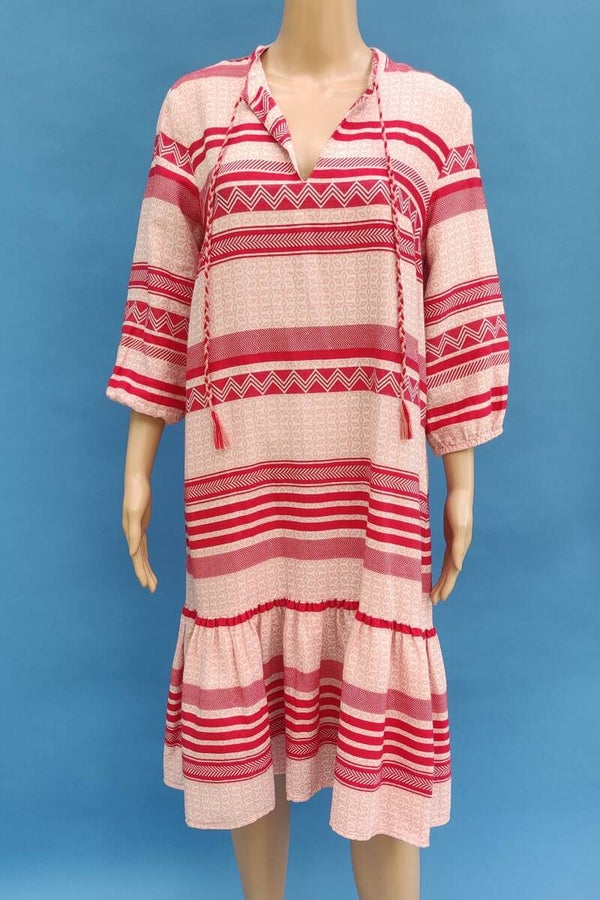 s.Oliver Tunikakleid rot/rosa Gr. L (40)