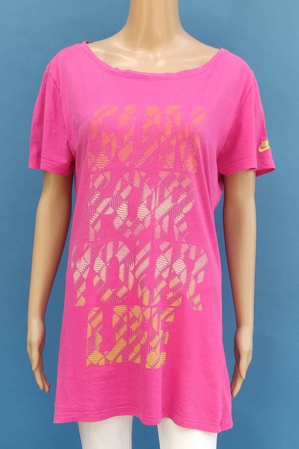 Nike Shirt kurzarm pink Gr. XL (42)