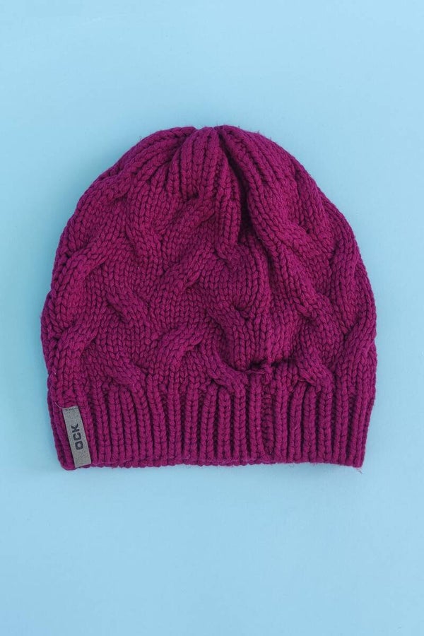 OCK Strickmütze beere Gr. S