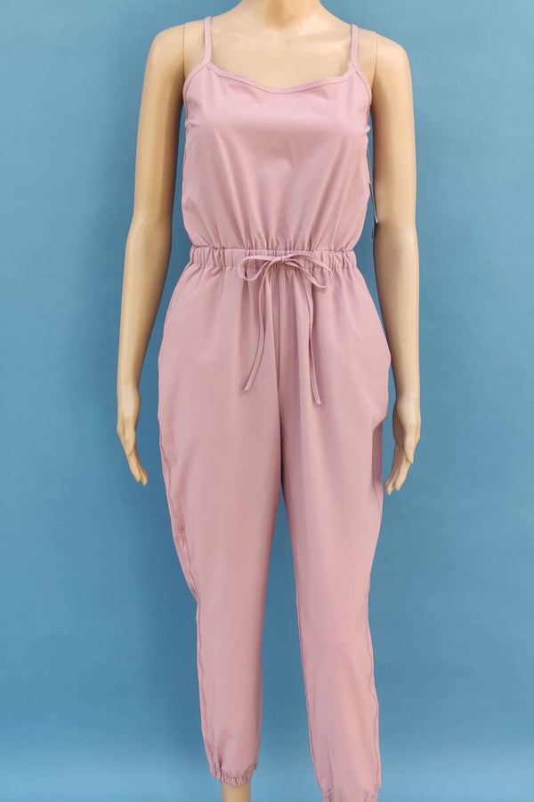 Abercrombie Jumpsuit ärmellos altrosa Gr. XS (34) NEU