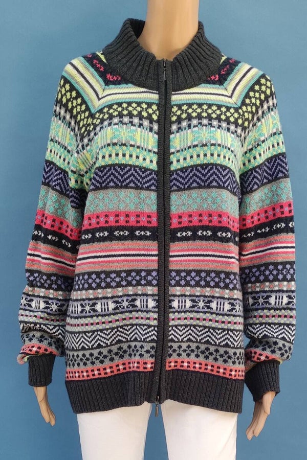Gerry Weber Strickjacke bunt Gr. XL (42)