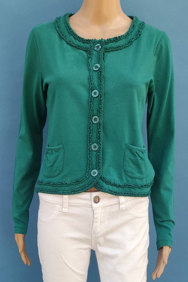 Street One Strickjacke grün Gr. S (36)