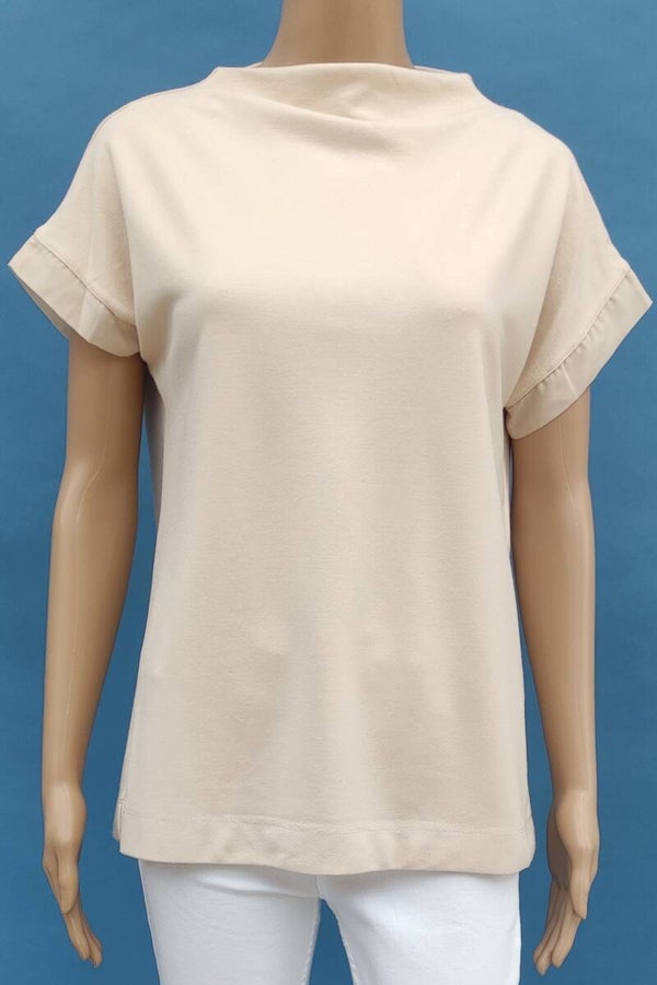 Esprit Kurzarmshirt beige Gr. M (38)