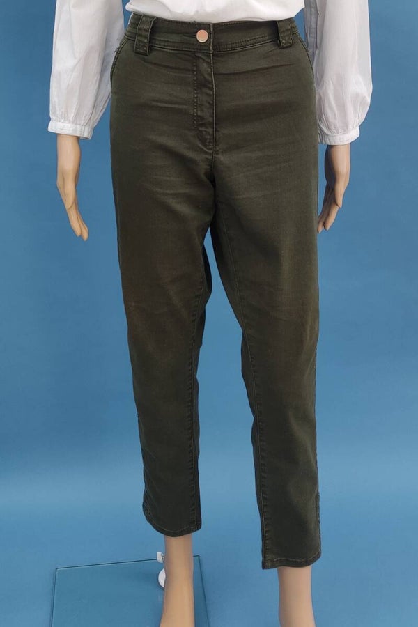Adagio Stretch Jeanshose slim fit dunkelgrün Gr.  XXL (44)