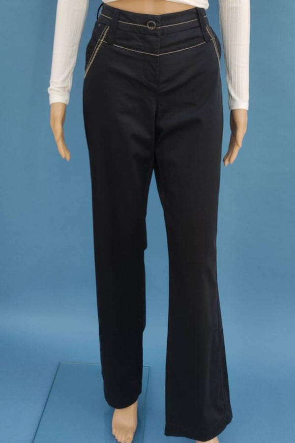 Comma, Business Chino Stoffhose schwarz Gr. L (40) NEU