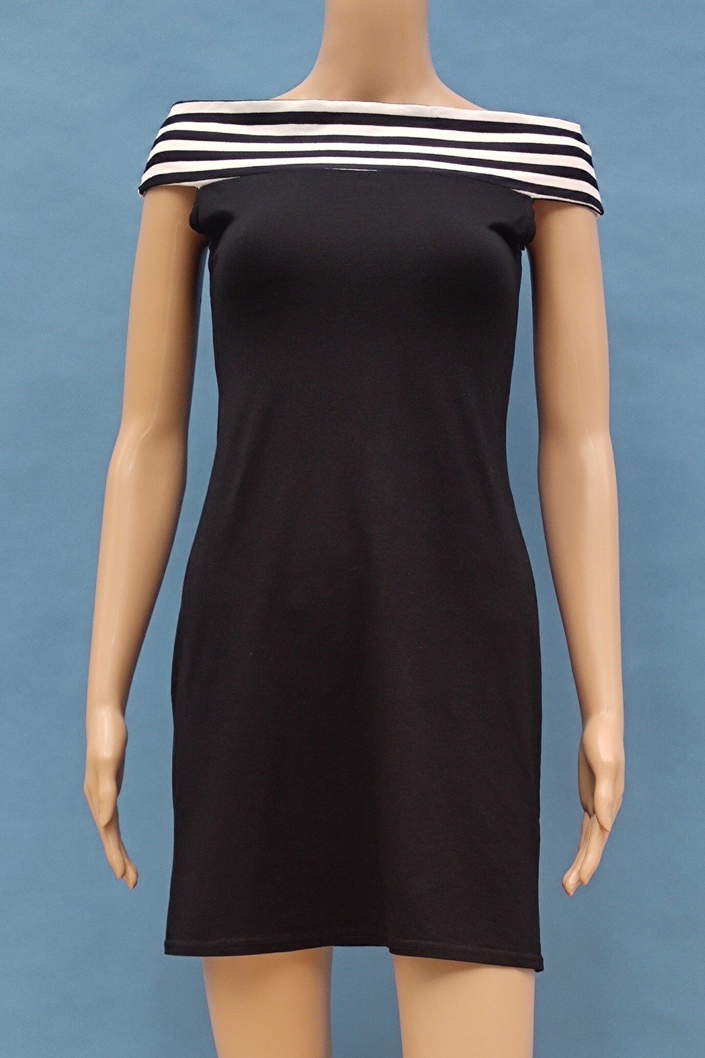 Stretchkleid schwarz Gr. S (36)