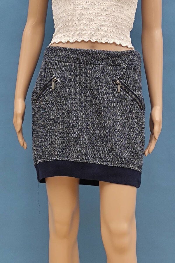 Esprit Strickrock blau Gr. M (38)