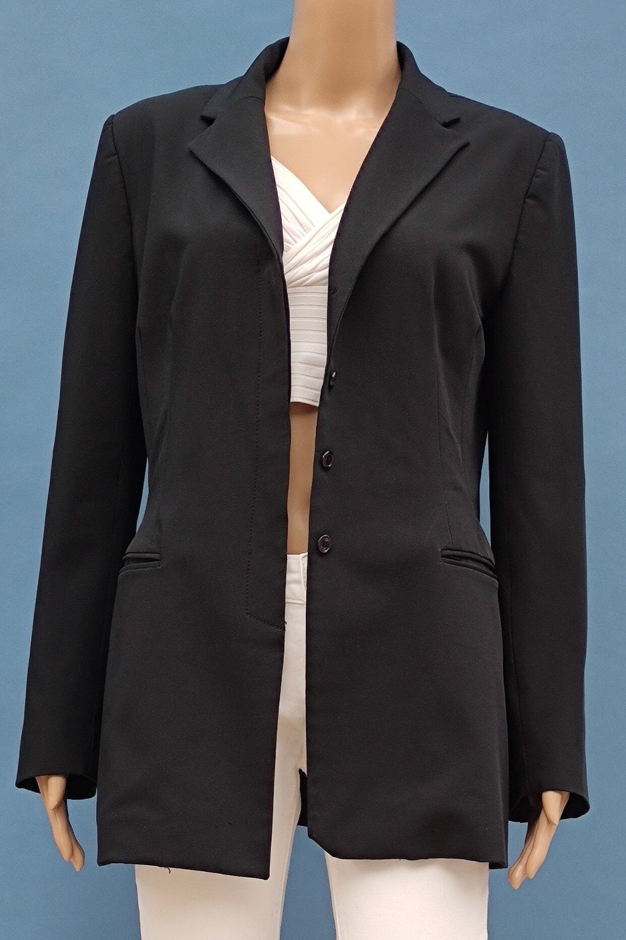 CZ Paris Longblazer schwarz Gr. L (40)