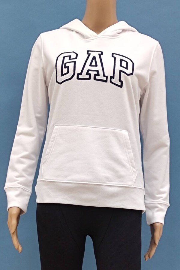 GAP Kapuzenpullover weiß Gr. XS (34)