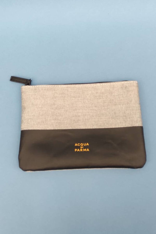 Acqua Di Parma Air Canada Kosmetiktasche schwarz/weiß NEU