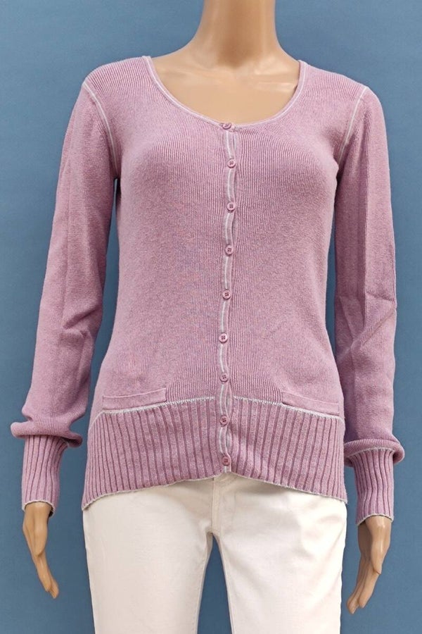 Strickjacke lila Gr. S (36)