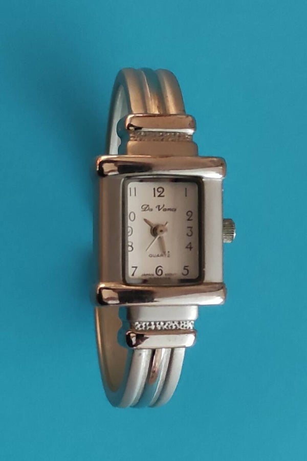 Da Vanci Spangenarmbanduhr silber