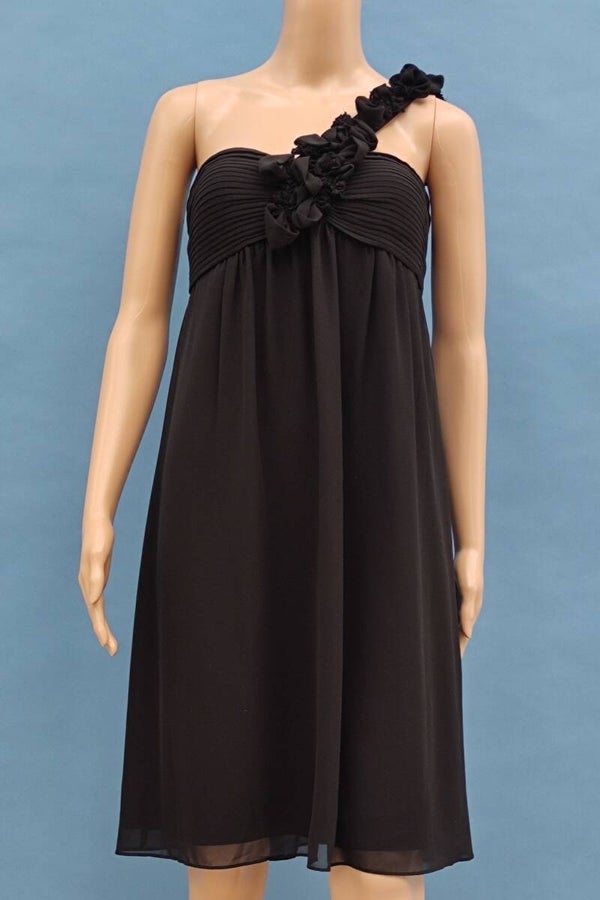 Marie Lund Copenhagen Abendkleid ärmellos schwarz Gr. S (36)