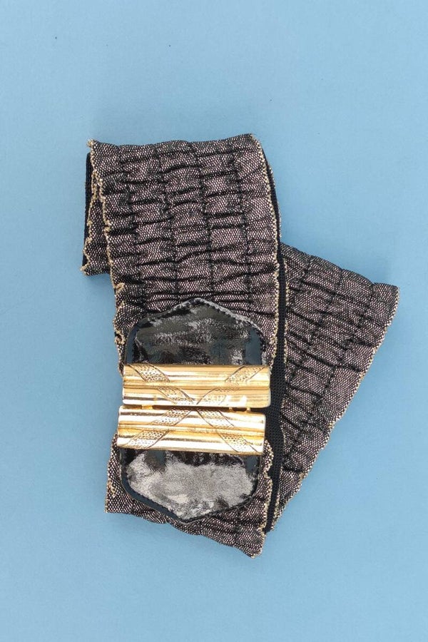 Taillengürtel schwarz/gold